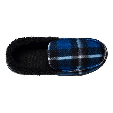 Boys Cuddl Duds® Fleece Lined Moccasin Slippers