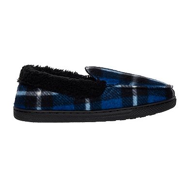 Boys Cuddl Duds® Fleece Lined Moccasin Slippers