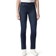 Gloria vanderbilt rail 2024 straight jeans kohls