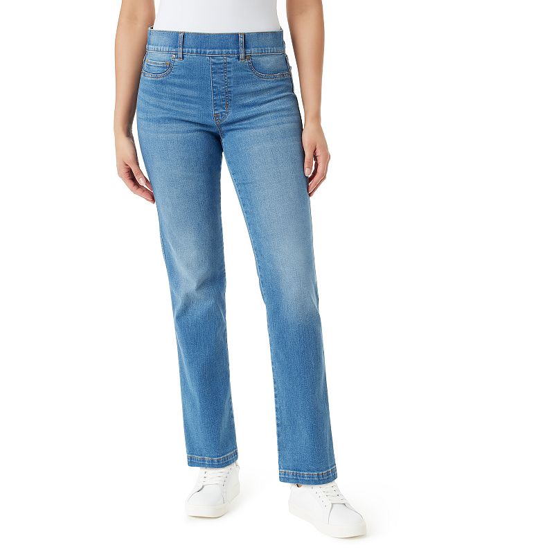 Petite Gloria Vanderbilt Shape Effect Pull-On Jeans