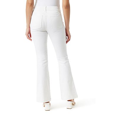 Petite Gloria Vanderbilt Shape Effect Pull-On Flare Jeans