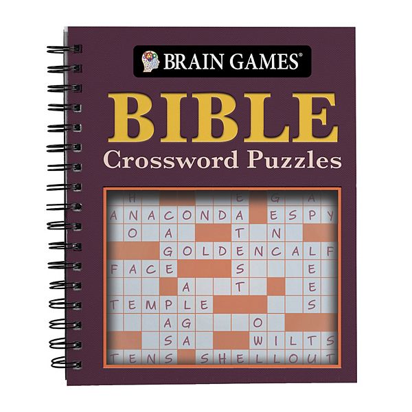Brain Games® Bible Crossword Puzzles Book