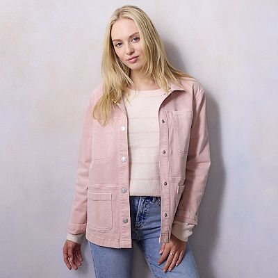 Women's LC Lauren Conrad Anorak Denim Jacket
