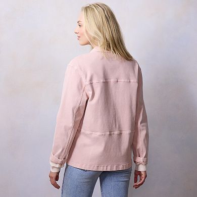 Women's LC Lauren Conrad Anorak Denim Jacket