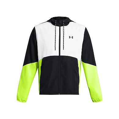 Men's Under Armour Legacy Colorblock Hooded Windbreaker Jacket