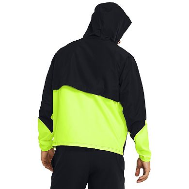 Men's Under Armour Legacy Colorblock Hooded Windbreaker Jacket