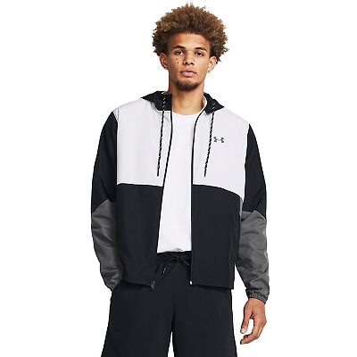 Mens colorblock windbreaker clearance