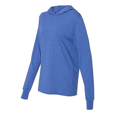 BELLA + CANVAS Jersey Hooded Long Sleeve Tee
