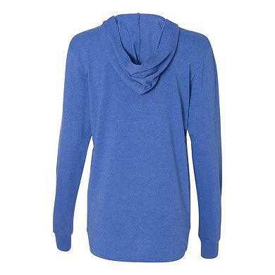 BELLA + CANVAS Jersey Hooded Long Sleeve Tee