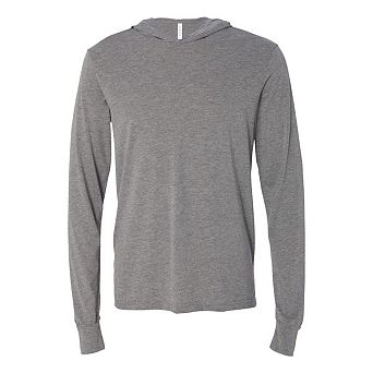 BELLA + CANVAS Jersey Hooded Long Sleeve Tee