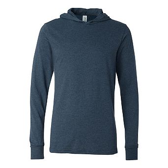 BELLA + CANVAS Jersey Hooded Long Sleeve Tee