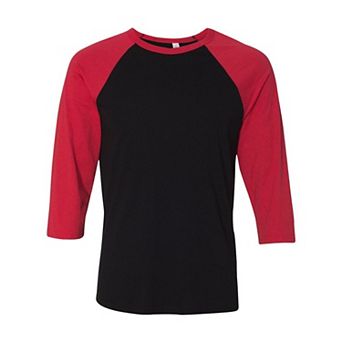 BELLA + CANVAS Three-Quarter Sleeve Baseball Tee
