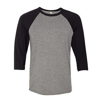 BELLA + CANVAS Three-Quarter Sleeve Baseball Tee