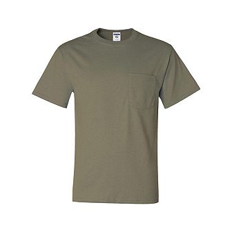 Jerzees Dri-power 50/50 T-shirt With A Pocket
