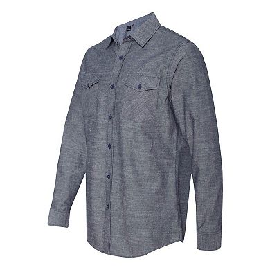 Burnside Chambray Long Sleeve Shirt