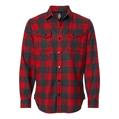 トップス LYFT OVERSIZE FLANNELSHIRT - RED Oversize Flannel Shirt - Red – LÝFT