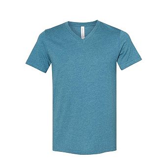 Bella + Canvas Heather Cvc V-neck Tee