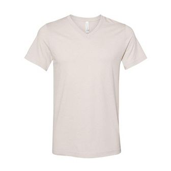 BELLA + CANVAS Heather CVC V-Neck Tee
