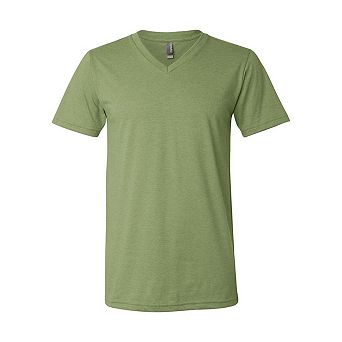 BELLA + CANVAS Heather CVC V-Neck Tee