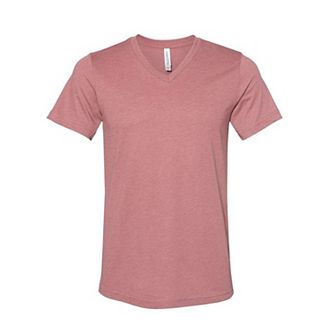 BELLA + CANVAS Heather CVC V-Neck Tee
