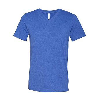 Bella + Canvas Heather Cvc V-neck Tee