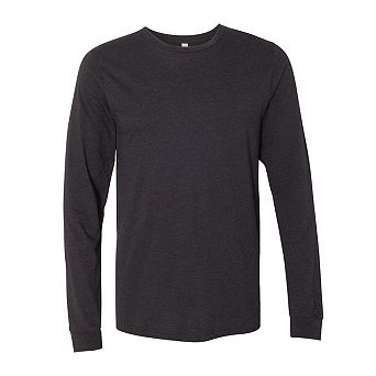 BELLA + CANVAS Heather CVC Long Sleeve Tee