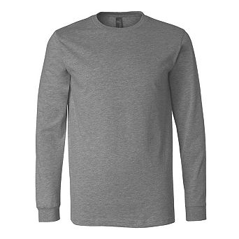 BELLA + CANVAS Heather CVC Long Sleeve Tee