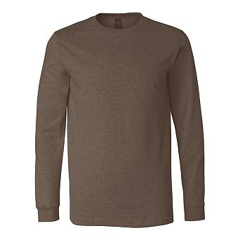 BELLA + CANVAS Heather CVC Long Sleeve Tee