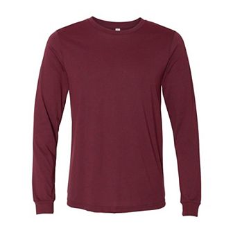 BELLA + CANVAS Heather CVC Long Sleeve Tee