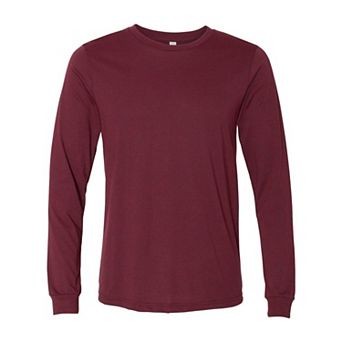 BELLA + CANVAS Heather CVC Long Sleeve Tee