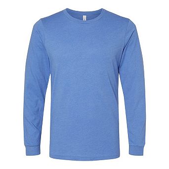 BELLA + CANVAS Heather CVC Long Sleeve Tee