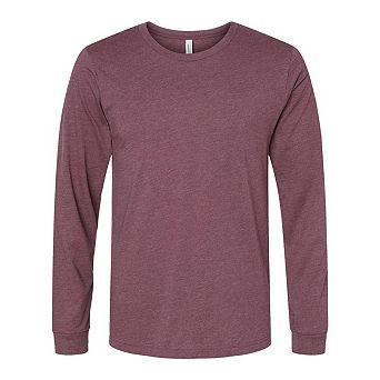 BELLA + CANVAS Heather CVC Long Sleeve Tee