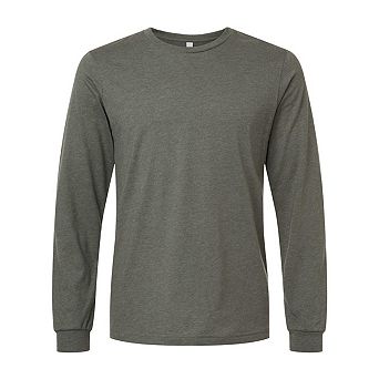 BELLA + CANVAS Heather CVC Long Sleeve Tee