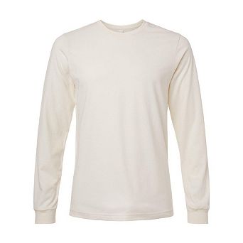 BELLA + CANVAS Heather CVC Long Sleeve Tee