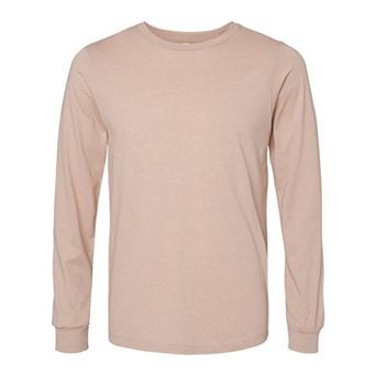 BELLA + CANVAS Heather CVC Long Sleeve Tee