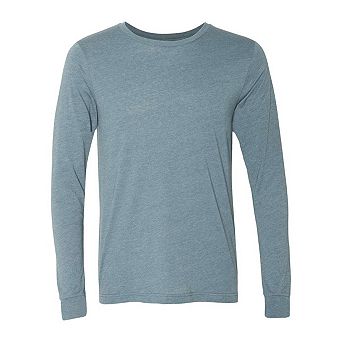 BELLA + CANVAS Heather CVC Long Sleeve Tee