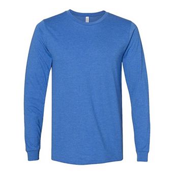 BELLA + CANVAS Heather CVC Long Sleeve Tee