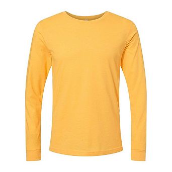 BELLA + CANVAS Heather CVC Long Sleeve Tee