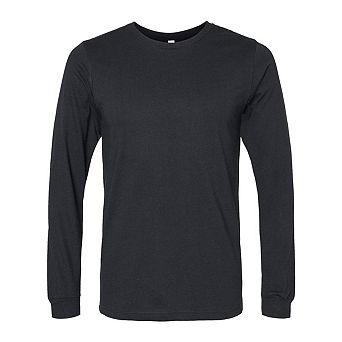 BELLA + CANVAS Heather CVC Long Sleeve Tee