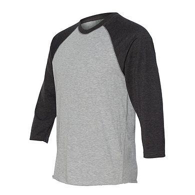 Lat Baseball Fine Jersey Three-quarter Sleeve Tee