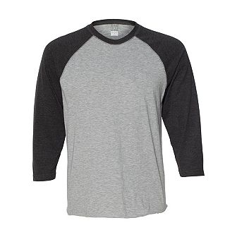 Lat Baseball Fine Jersey Three-quarter Sleeve Tee
