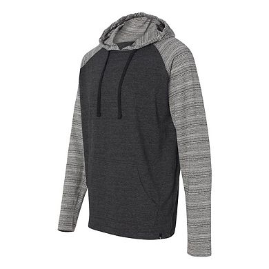 Burnside Yarn-dyed Hooded Raglan T-shirt