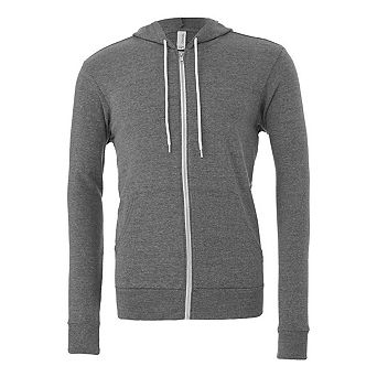BELLA + CANVAS Sponge Fleece Full-Zip Hoodie