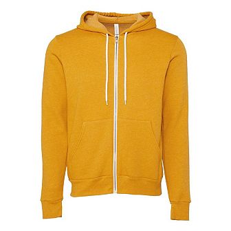 BELLA + CANVAS Sponge Fleece Full-Zip Hoodie