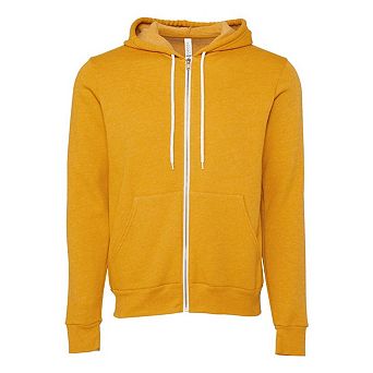 BELLA + CANVAS Sponge Fleece Full-Zip Hoodie