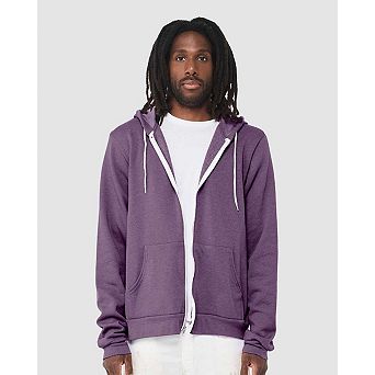 BELLA + CANVAS Sponge Fleece Full-Zip Hoodie
