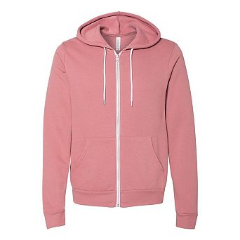 BELLA + CANVAS Sponge Fleece Full-Zip Hoodie