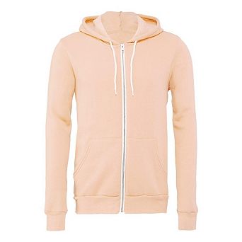 BELLA + CANVAS Sponge Fleece Full-Zip Hoodie