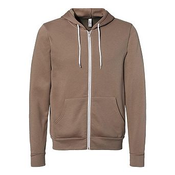 BELLA + CANVAS Sponge Fleece Full-Zip Hoodie