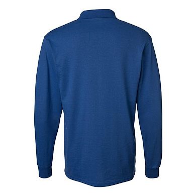 Jerzees 50/50 Long-Sleeve T-Shirt – 5.6 Oz. Moisture-Management Crewneck Shirt